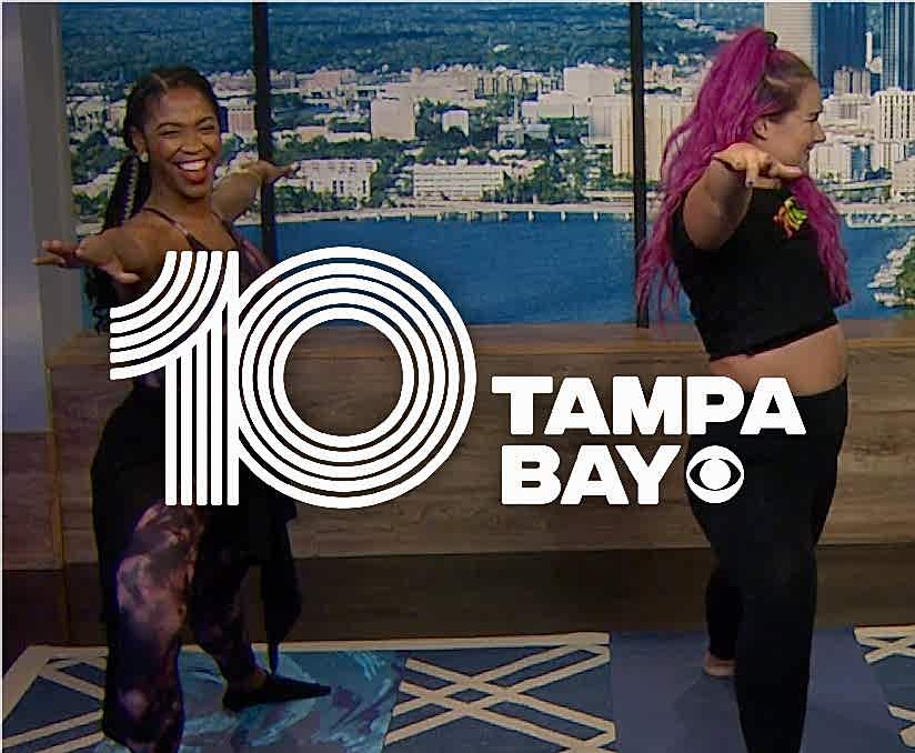 YogaSix On Channel 10 Tampa Bay Live 